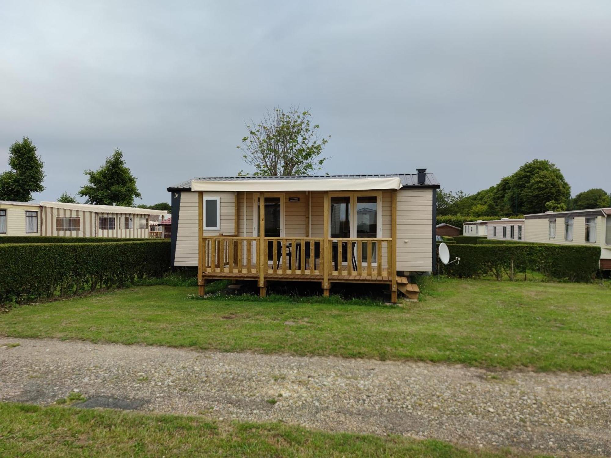Camping L'Oiseau Blanc Sassetot-le-Mauconduit Exterior foto